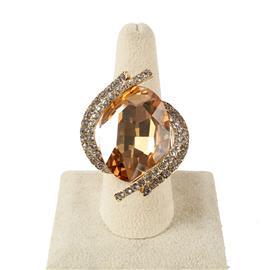 Fashion Crystal Stretch Ring