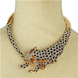 Leopard Choker Necklace