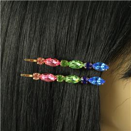 Crystal Bar Hair Pin
