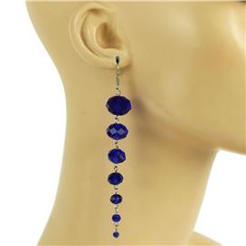 Long Crystal Beads Earring