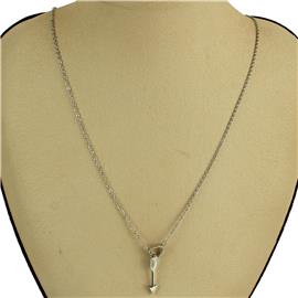 Stainless Steel Pendant Arrow Necklace