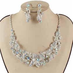 Rhinestones Necklace Set