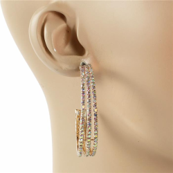 50 MM Rhinestones Earring