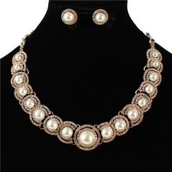 Pearl Necklace Set