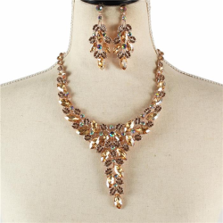 Crystal Necklace Set