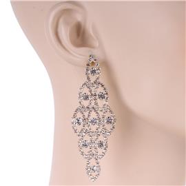 Rhinestone Chandelier Earring