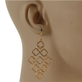 Fashion Metal Clover Earring