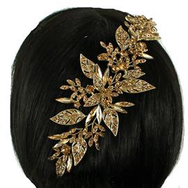 Crystal Metal Long Hair Pin