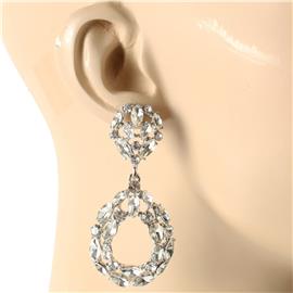 Crystal Teardrop Earring