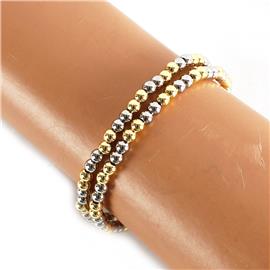 Stainless Steel Two Layereds Bracelet