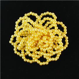 Fashion Beads Flower Brooch