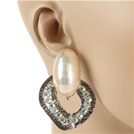 Fashion Crystal Pearl Earring