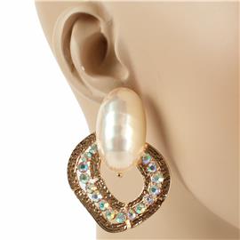 Fashion Crystal Pearl Earring