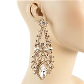 Crystal Rhinestone Chandelier Earring