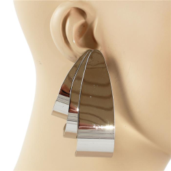 Metal Chunky Earring