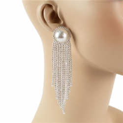 Pearl Fringe Earring