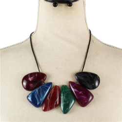 Fashion Aclyic Necklace Set