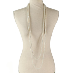"96 " 8MM Pearl Long Necklace"